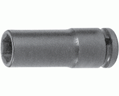 Головка ударная удлиненная 6-гранная 1/2" 23mm 1430023M NICHER®