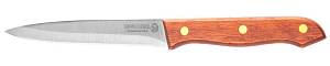 Нож LEGIONER "GERMANICA" универсальный, тип "Solo" с деревянной ручкой, нерж лезвие 110мм 47837-S_z01