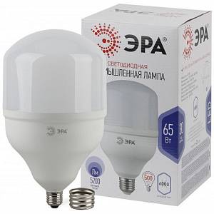 Лампа светодиодная ЭРА LED POWER T160-65W-6500-E27/E40