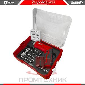 Акк. отвёртка Edon- EDPL02-4