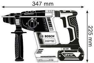 Перфоратор Bosch GBH 18V-26 патрон:SDS-plus уд.:2.6Дж 18Вт аккум. (кейс в комплекте)