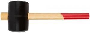 Киянка резиновая, деревянная ручка 90 мм ( 1200 гр ) KУРС